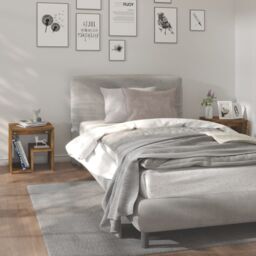 Berkfield Home Bed Cabinets 2 pcs Smoked Oak 40x30x40 cm Engineered Wood in Brown - Size: 40 x 30 x 40 cm - thumbnail 6