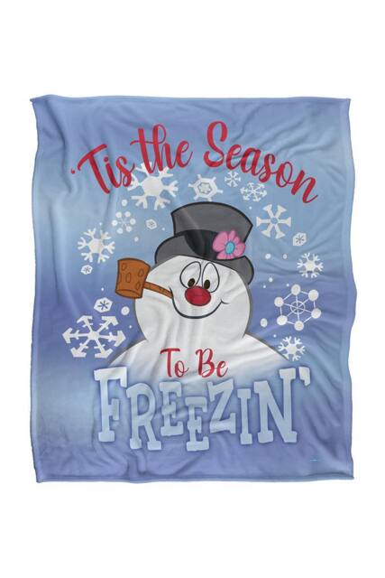 Warner Brothers Frosty The Snowman 152x127 cm Frosty Season for Freezin' Throw Blanket - image 1
