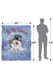 Warner Brothers Frosty The Snowman 152x127 cm Frosty Season for Freezin' Throw Blanket - thumbnail 5