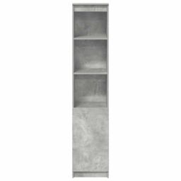 Berkfield Home Highboard Concrete Grey 37.5x35x180 cm Engineered Wood - thumbnail 5