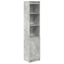 Berkfield Home Highboard Concrete Grey 37.5x35x180 cm Engineered Wood - thumbnail 2
