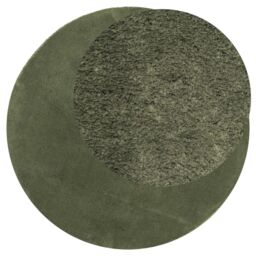 Berkfield Home Rug HUARTE Short Pile Soft & Washable Forest Green √ò 80 cm - Size: Medium - thumbnail 3