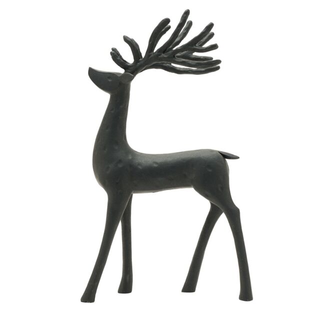 "The Christmas Gift Co. Black Deer Figurine - 12""" - image 1