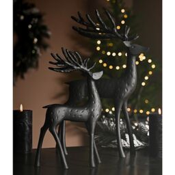 "The Christmas Gift Co. Black Deer Figurine - 12""" - thumbnail 2
