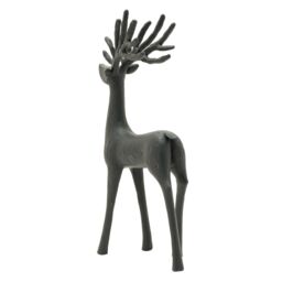 "The Christmas Gift Co. Black Deer Figurine - 12""" - thumbnail 4