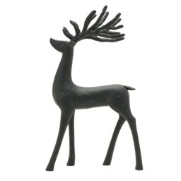 "The Christmas Gift Co. Black Deer Figurine - 12""" - thumbnail 1