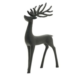 "The Christmas Gift Co. Black Deer Figurine - 12""" - thumbnail 3