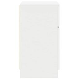 Berkfield Home Durable Bedside Cabinets 2 pcs White 39x35x65 cm Engineered Wood - Size: 39 x 35 x 65 cm - thumbnail 8
