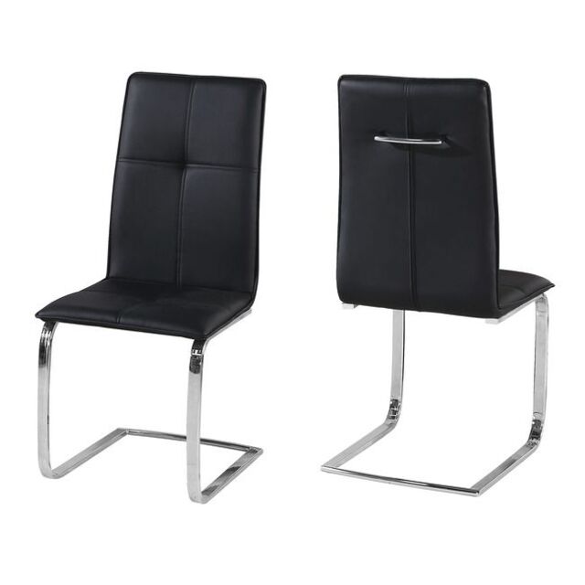 netfurniture Supor Chair Black (Pack Of 2)