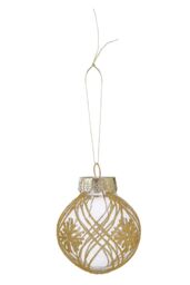 Living and Home 25Pcs Christmas Ball Ornament Set Festival Decoration in Gold - thumbnail 5