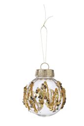Living and Home 25Pcs Christmas Ball Ornament Set Festival Decoration in Gold - thumbnail 4