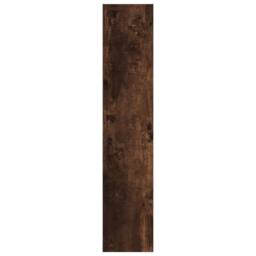 Berkfield Home Wall Shelf Smoked Oak 90x16x78 cm Engineered Wood in Brown - Size: 90 x 16 x 78 cm - thumbnail 5