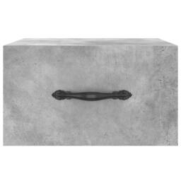 Berkfield Home Wall-mounted Bedside Cabinets 2 pcs Concrete Grey 35x35x20 cm - Size: 35 x 35 x 20 cm - thumbnail 6