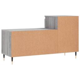 Berkfield Home Shoe Cabinet Grey Sonoma 102x36x60 cm Engineered Wood - Size: 102 x 36 x 60 cm - thumbnail 8