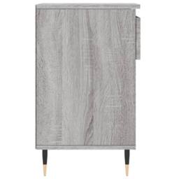 Berkfield Home Shoe Cabinet Grey Sonoma 102x36x60 cm Engineered Wood - Size: 102 x 36 x 60 cm - thumbnail 7