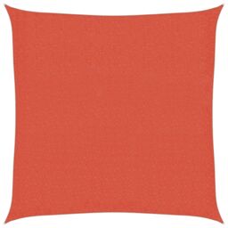 Berkfield Home Sunshade Sail 160 g/m¬≤ Terracotta 3x3 m HDPE in Brown - thumbnail 2