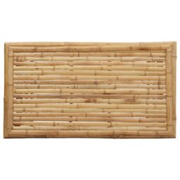 Berkfield Home Coffee Table 90x50x43 cm Bamboo in Brown - Size: 90 x 50 x 43 cm - thumbnail 8
