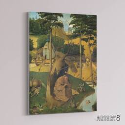 "Artery8 Temptations of Saint Anthony Bosch Canvas Wall Art Print - Size: W18"" x H24""" - thumbnail 2