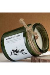 KDMD Greenman Woodwick Soy Candle Jasmine Glade in Green - thumbnail 4