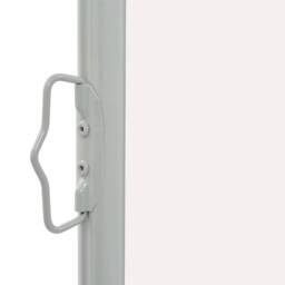 Berkfield Home Patio Retractable Side Awning 60x300 cm Cream in Beige - thumbnail 5