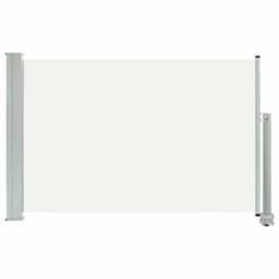 Berkfield Home Patio Retractable Side Awning 60x300 cm Cream in Beige - thumbnail 1
