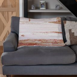 Benjamin Tate Design Bronze Palm Blanket in Natural - Size: 120 cm x 150 cm - thumbnail 2