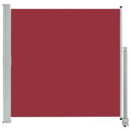 Berkfield Home Patio Retractable Side Awning 160x300 cm Red - thumbnail 2