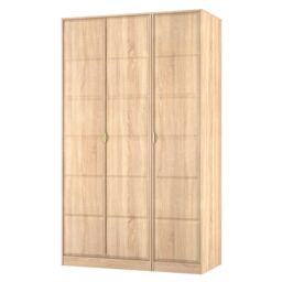 Ready Assembled 2 U Metro 3 Door Wardrobe (Ready Assembled) in Light Oak - thumbnail 4
