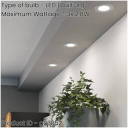 Loops Stylish White Ceiling Spotlight for Indoor Space - Home Lighting - thumbnail 2