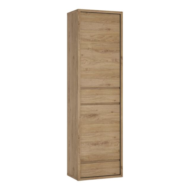 Furniture To Go Shetland 2 Door 2 Drawer narrow cabinet in Brown