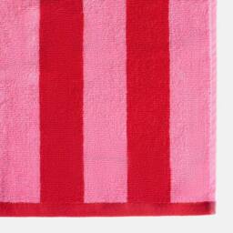 OHS Stripe 100% Cotton Bath Towel Hotel Quality Soft Absorbent - thumbnail 5