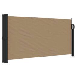 Berkfield Home Retractable Side Awning Taupe 100x300 cm - thumbnail 2
