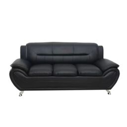 SquareBoxx Saturn 3 + 2 Sofa Set Grey in Black - thumbnail 5