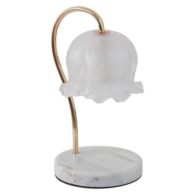 Kelvenix Elegant Flower Shaped Table Lamp in White - image 1