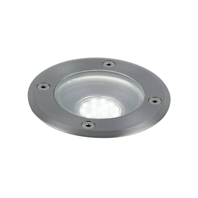 Netlighting DRIVE Outdoor Recessed Floor & Decking Steel IP67 10.8x11.8cm in Grey - Size: 10.8x11.8 cm - image 1