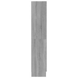 Berkfield Home Book Cabinet Grey Sonoma 82.5x30.5x150 cm Engineered Wood - thumbnail 6