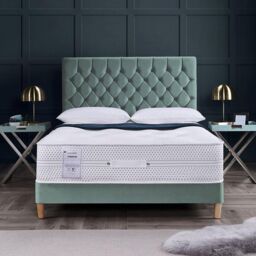 Rest Relax Primrose 1000 Pocket Sprung Memory Mattress in White - Size: Small Double - thumbnail 1