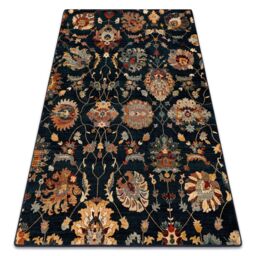 RugsX Wool Superior Rug in Blue - Size: 100 cm x 150 cm - thumbnail 1