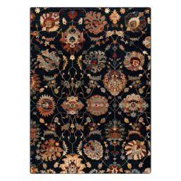 RugsX Wool Superior Rug in Blue - Size: 100 cm x 150 cm - thumbnail 3