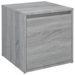 Berkfield Home Stylish Box Drawer Grey Sonoma 40.5x40x40 cm Engineered Wood - thumbnail 3