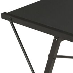 Berkfield Home Desk with Shelf Black 116x50x93 cm - Size: 116 x 50 x 93 cm - thumbnail 6