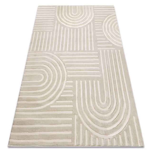 RugsX Balance Rug in Beige - Size: 140 cm x 190 cm - image 1