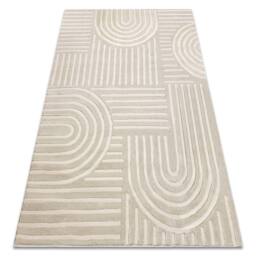 RugsX Balance Rug in Beige - Size: 140 cm x 190 cm - thumbnail 1