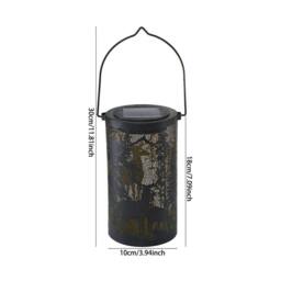 Kelvenix Solar Powered Fawn Deer LED Lights Metal Outdoor in Black - Size: 0.6m2 - thumbnail 2