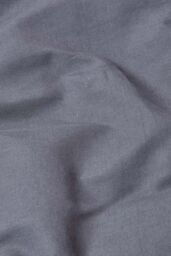 Homescapes Linen V Shaped Pillowcase in Dark Grey - thumbnail 4