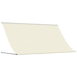 Berkfield Home Retractable Awning Cream 300x150 cm Fabric & Steel - thumbnail 3