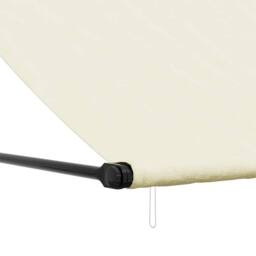 Berkfield Home Retractable Awning Cream 300x150 cm Fabric & Steel - thumbnail 7