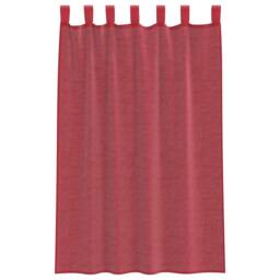 Berkfield Home Voile Curtains with Rod Pockets 2 pcs Wine Red - thumbnail 4