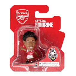 Arsenal FC Myles Lewis Skelly SoccerStarz Football Figurine in Red - thumbnail 2