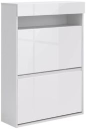 Galicia Wall Hanging Two Tier Shoe Cabinet - thumbnail 3
